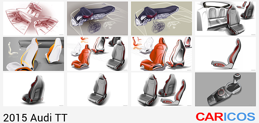 Audi TT | 2015MY | Interior | Design Sketch