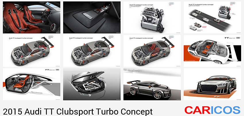 Audi TT Clubsport Turbo Concept | 2015MY |   | Interior