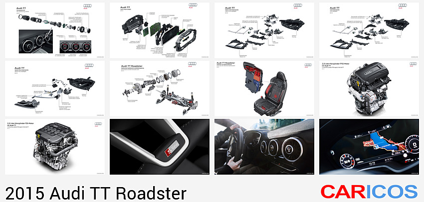 Audi TT Roadster | 2015MY | Air conditioning control | 