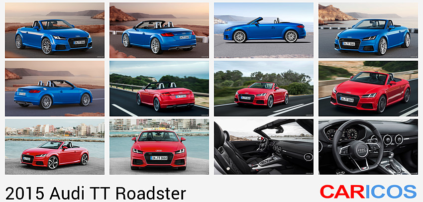 Audi TT Roadster | 2015MY |  (Ara Blue Crystal Effect) | Front