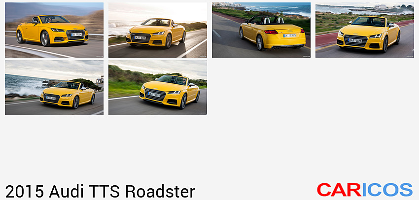 Audi TTS Roadster | 2015MY |  (Vegas Yellow) | Front