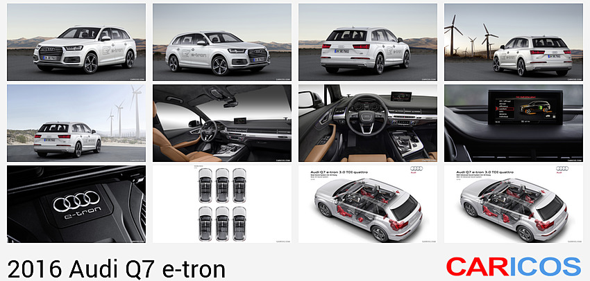 Audi Q7 e-tron | 2016MY |  3.0 TDI quattro | Front