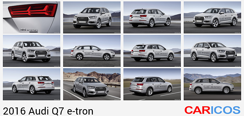 Audi Q7 e-tron | 2016MY |  2.0 TFSI quattro (Florett Silver) | Tail Light