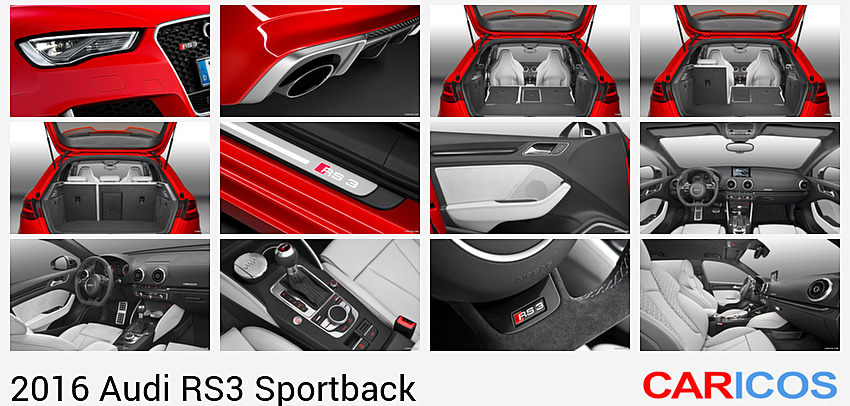 Audi RS3 Sportback | 2016MY |  (Catalunya Red) | Headlight