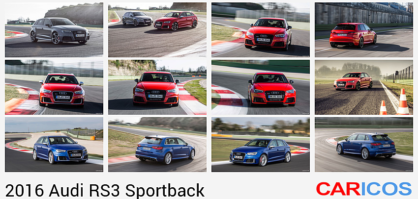 Audi RS3 Sportback | 2016MY |  (Nardo Grey) | Front