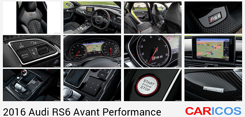 Audi RS6 Avant Performance | 2016MY | Interior, Seats