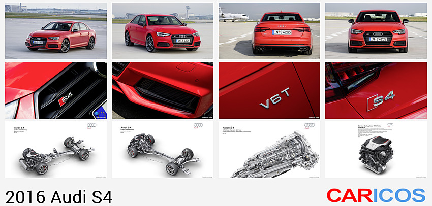 Audi S4 | 2016MY |  (Color: Misano Red) | Front Three-Quarter