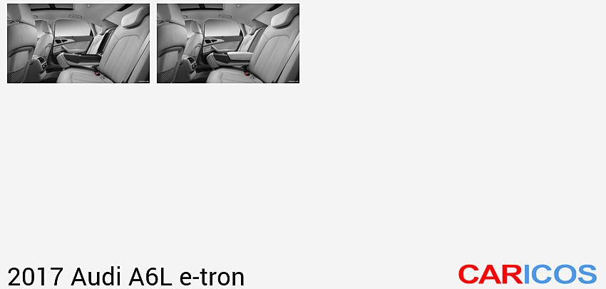 Audi A6L e-tron | 2017MY |   | Interior Rear Seats