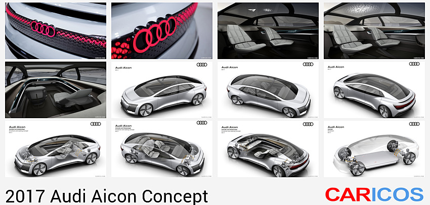 Audi Aicon Concept | 2017MY |  (Color: Augmented White) | Badge