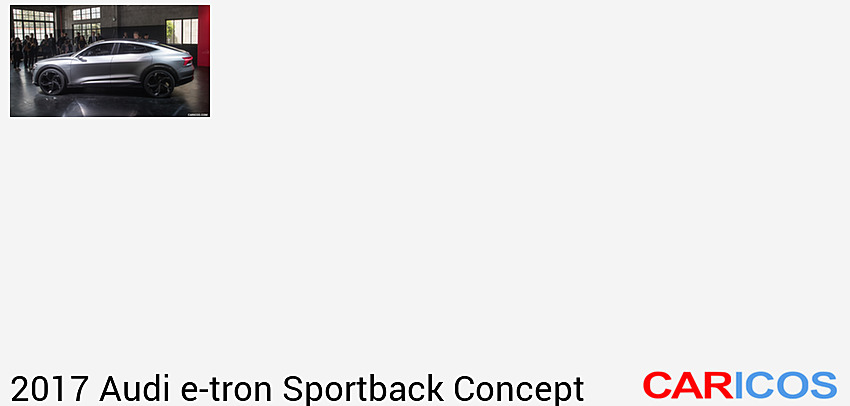  Audi e-tron Sportback Concept | Presentation at Shanghai Auto Show