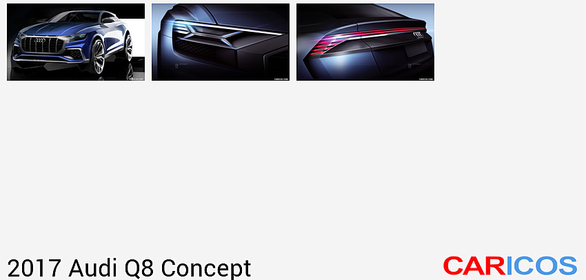 Audi Q8 Concept | 2017MY | Design Sketch
