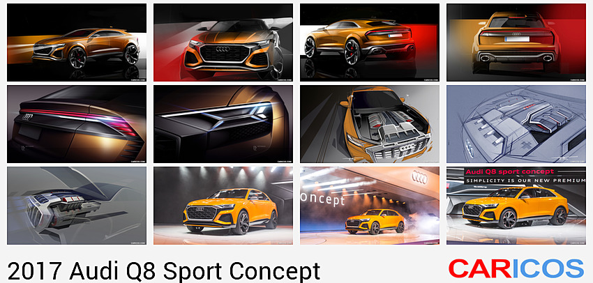Audi Q8 Sport Concept | 2017MY | Design Sketch