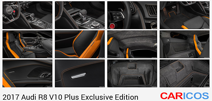 Audi R8 V10 Plus Exclusive Edition | 2017MY | Interior, Detail