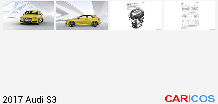 Audi S3 | 2017MY |  (Color: Vegas Yellow) | Front