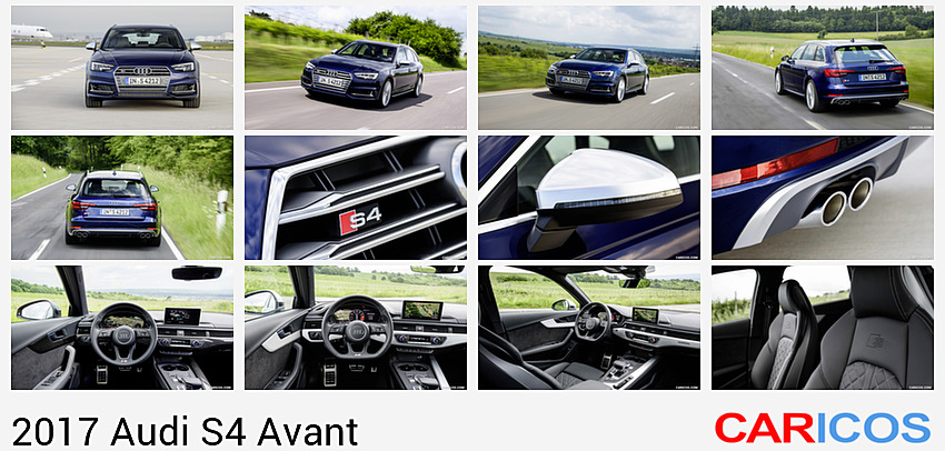 Audi S4 Avant | 2017MY |  (Color: Navarran Blue) | Front
