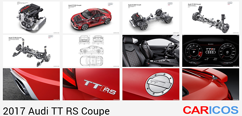 Audi TT RS Coupe | 2017MY |  2.5L 5-cylinder TFSI Engine