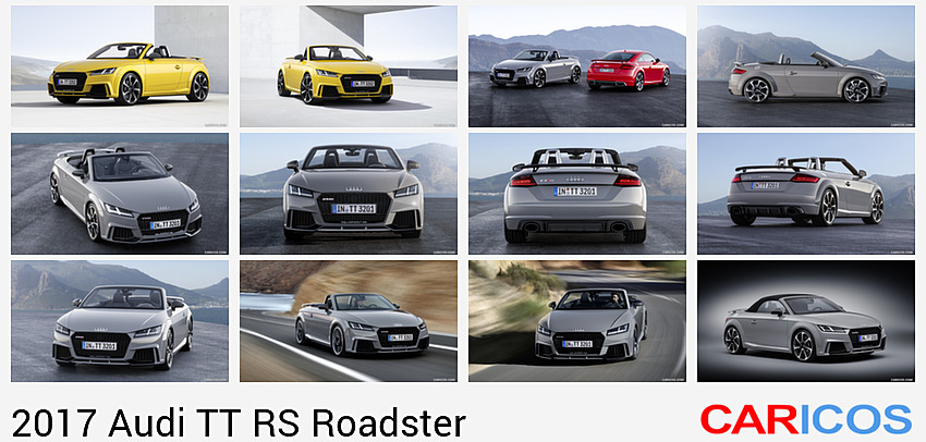Audi TT RS Roadster | 2017MY |  (Color: Vegas Yellow) | Front