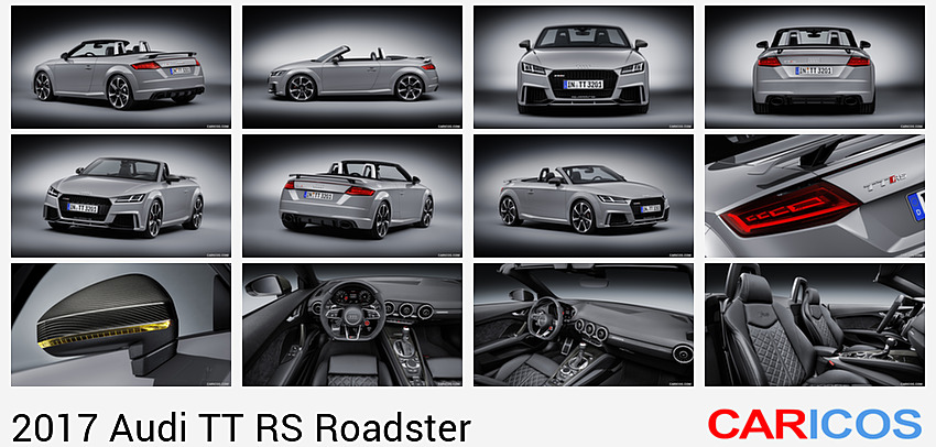 Audi TT RS Roadster | 2017MY |  (Color: Nardo Grey) | Rear
