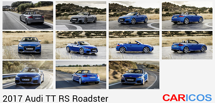 Audi TT RS Roadster | 2017MY |  (Color: Nardo Grey) | Rear