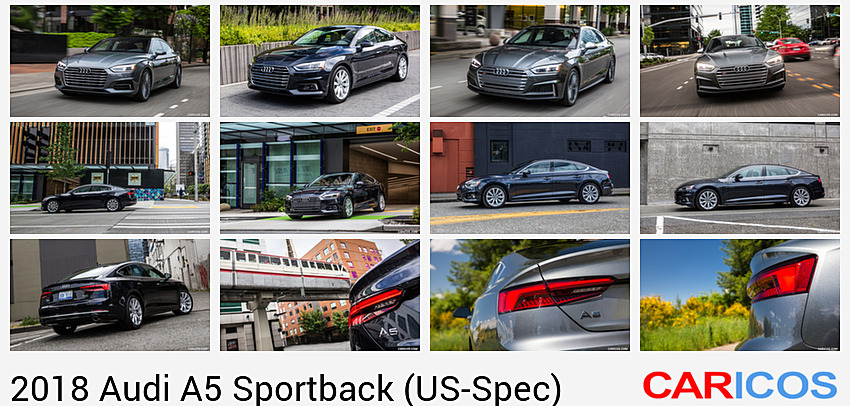 Audi A5 Sportback (US-Spec) | 2018MY | Front