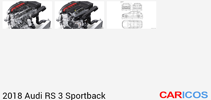 Audi RS 3 Sportback | 2018MY | 2.5L TFSI engine