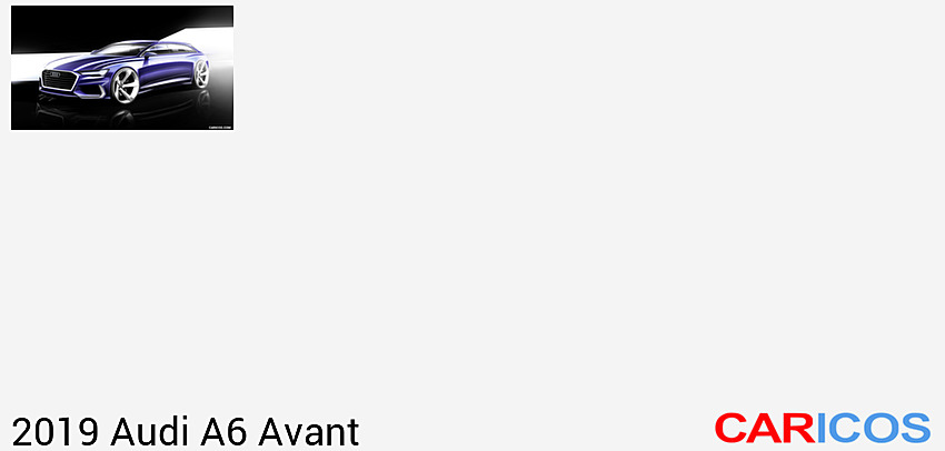 Audi A6 Avant | 2019MY | Design Sketch