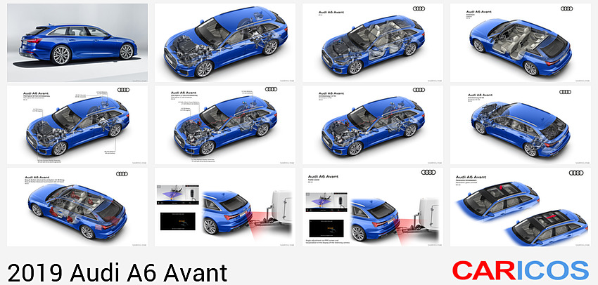 Audi A6 Avant | 2019MY |  (Color: Sepang Blue)
