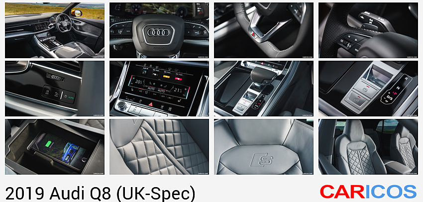 2019 Audi Q8 S Line 50 TDI Quattro (UK-Spec) | Interior