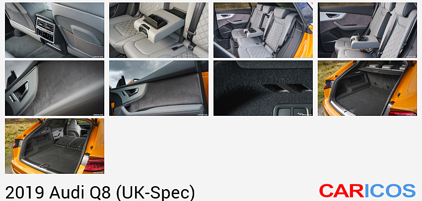 2019 Audi Q8 S Line 50 TDI Quattro (UK-Spec) | Interior, Detail