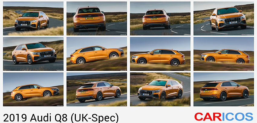2019 Audi Q8 S Line 50 TDI Quattro (UK-Spec) | Front