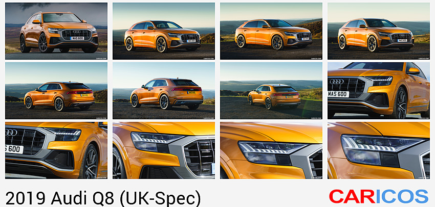 2019 Audi Q8 S Line 50 TDI Quattro (UK-Spec) | Front Three-Quarter