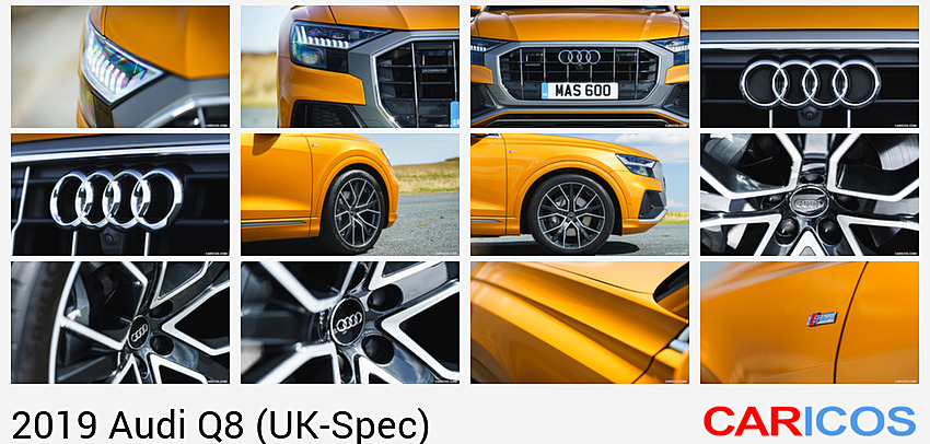 2019 Audi Q8 S Line 50 TDI Quattro (UK-Spec) | Headlight