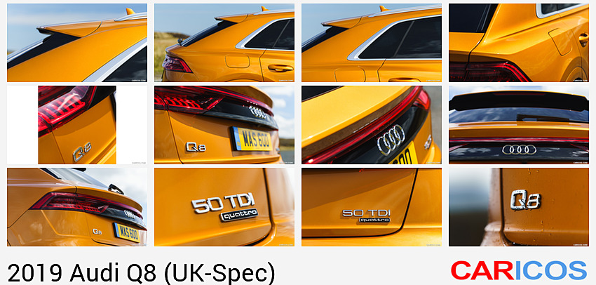 2019 Audi Q8 S Line 50 TDI Quattro (UK-Spec) | Spoiler