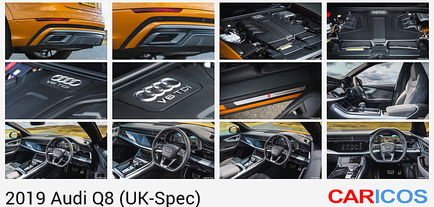 2019 Audi Q8 S Line 50 TDI Quattro (UK-Spec) | Exhaust