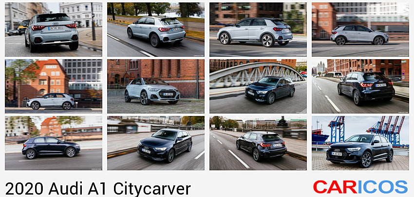 Audi A1 Citycarver | 2020MY |  (Color: Arrow Gray) | Rear