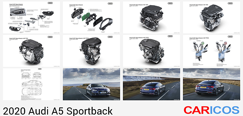 Audi A5 Sportback | 2020MY | Matrix LED headlight with Audi laser light