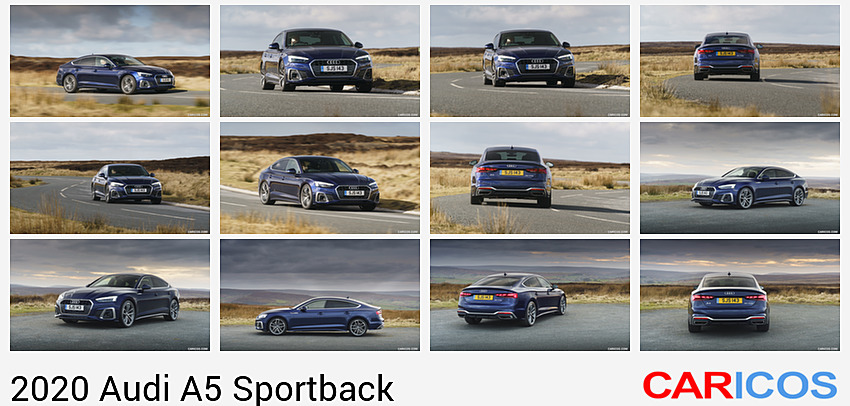 Audi A5 Sportback | 2020MY | (UK-Spec) | Front Three-Quarter