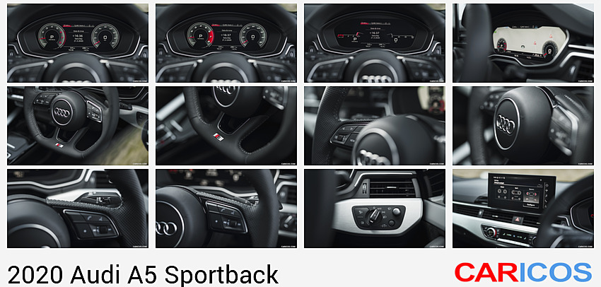 Audi A5 Sportback | 2020MY | (UK-Spec) | Digital Instrument Cluster