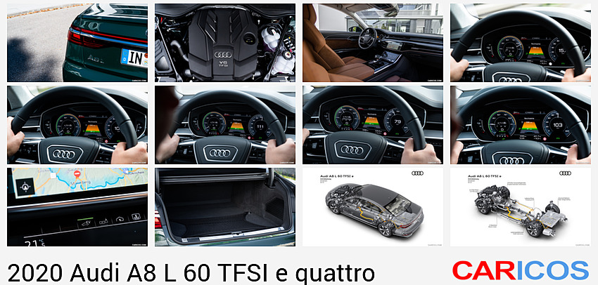 Audi A8 L 60 TFSI e quattro | 2020MY | Plug-In Hybrid (Color: Goodwood Green) | Tail Light