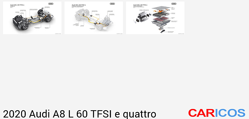 Audi A8 L 60 TFSI e quattro | 2020MY | Plug-In Hybrid | Drivetrain