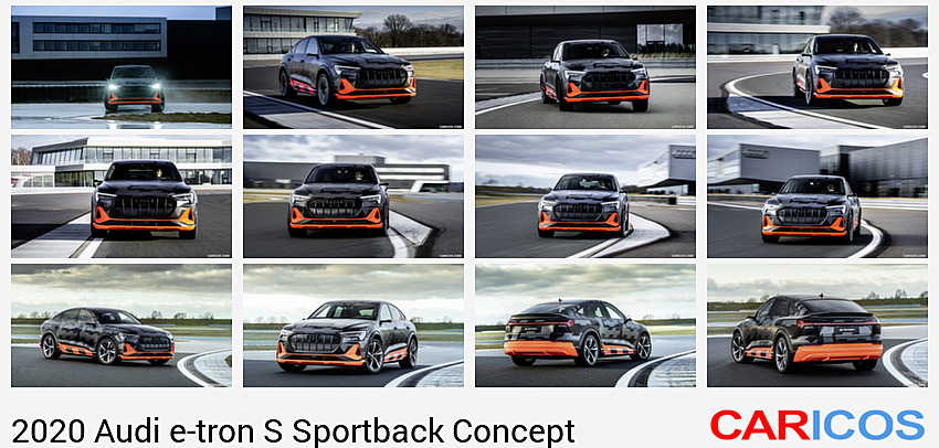 Audi e-tron S Sportback Concept | 2020MY | Front