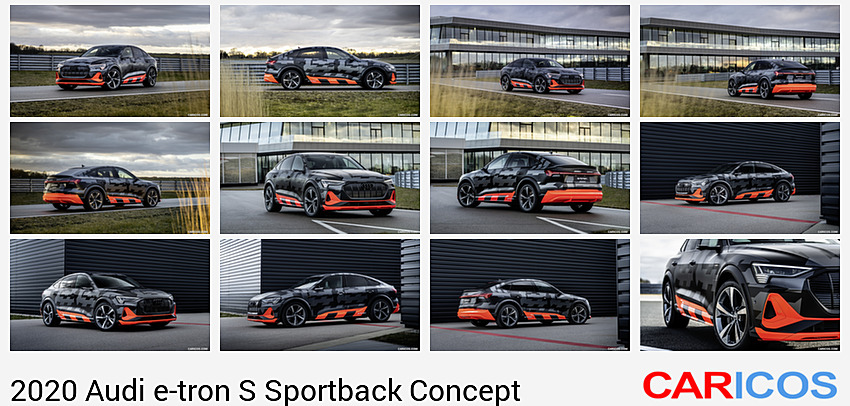 Audi e-tron S Sportback Concept | 2020MY | Front Three-Quarter