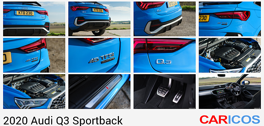 Audi Q3 Sportback | 2020MY |  45 TFSI quattro (UK-Spec) | Detail