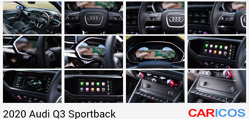 Audi Q3 Sportback | 2020MY |  45 TFSI quattro (UK-Spec) | Interior
