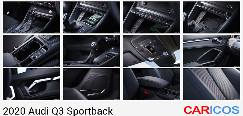 Audi Q3 Sportback | 2020MY |  45 TFSI quattro (UK-Spec) | Interior, Detail