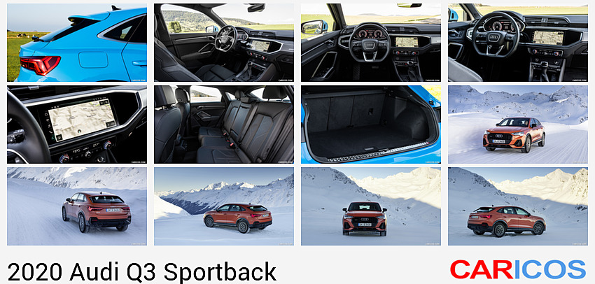 Audi Q3 Sportback | 2020MY |  (Color: Turbo Blue) | Detail