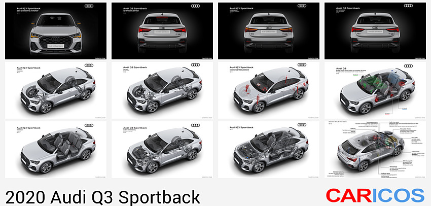 Audi Q3 Sportback | 2020MY | Matrix LED headlight: LED-turn indicator