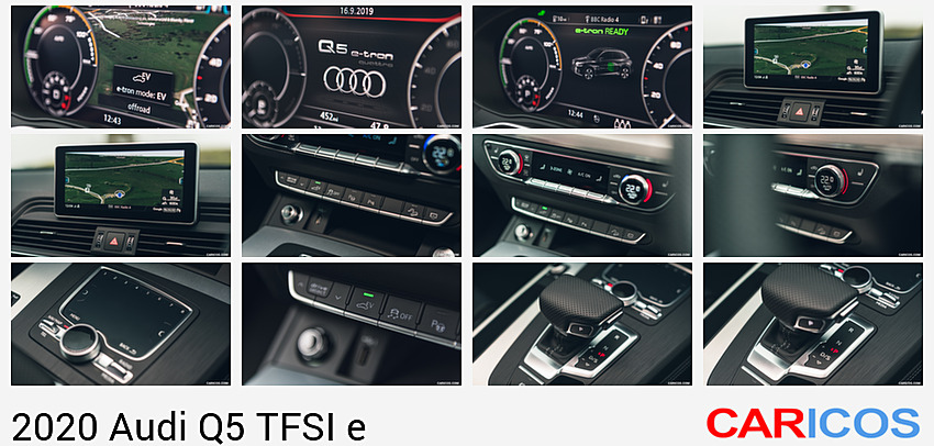 2020 Audi Q5 55 TFSI e Plug-In Hybrd | Digital Instrument Cluster