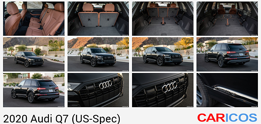 Audi Q7 (US-Spec) | 2020MY | Interior, Rear Seats