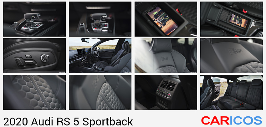 Audi RS 5 Sportback | 2020MY |  (UK-Spec) | Central Console
